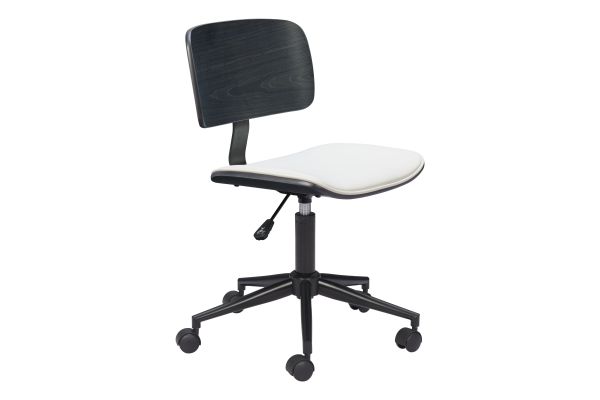 Duravel Office Chair White & Black