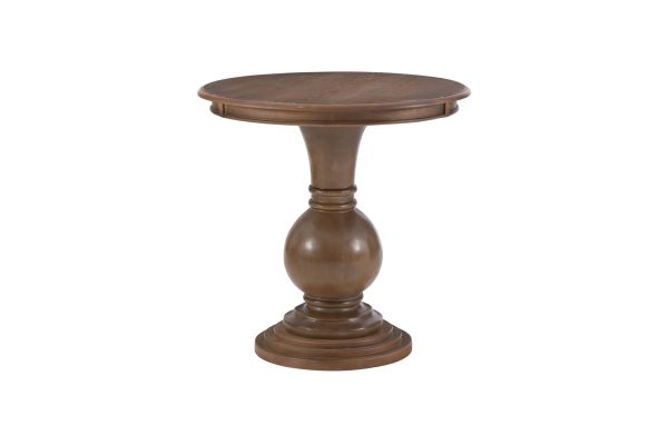Amelia Natural Accent Table Round