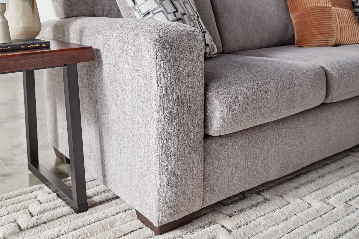 Presley Taupe 2-Piece Sectional with Right Arm Facing Chaise 8