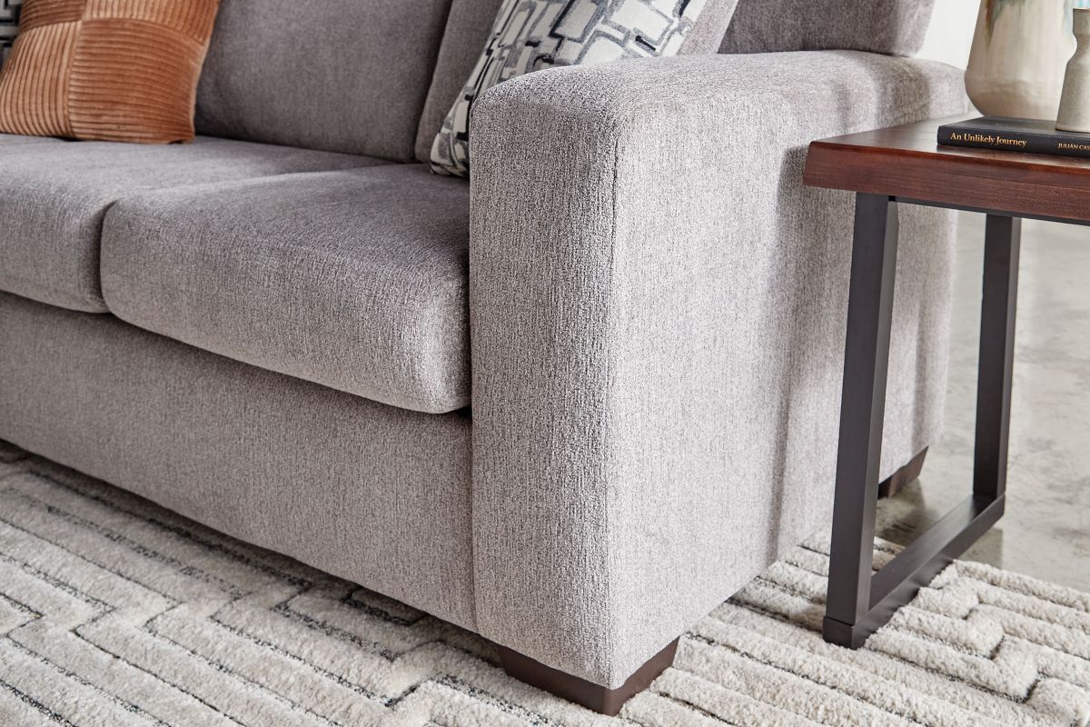 Presley Taupe 2-Piece Sectional with Left Arm Facing Chaise 10