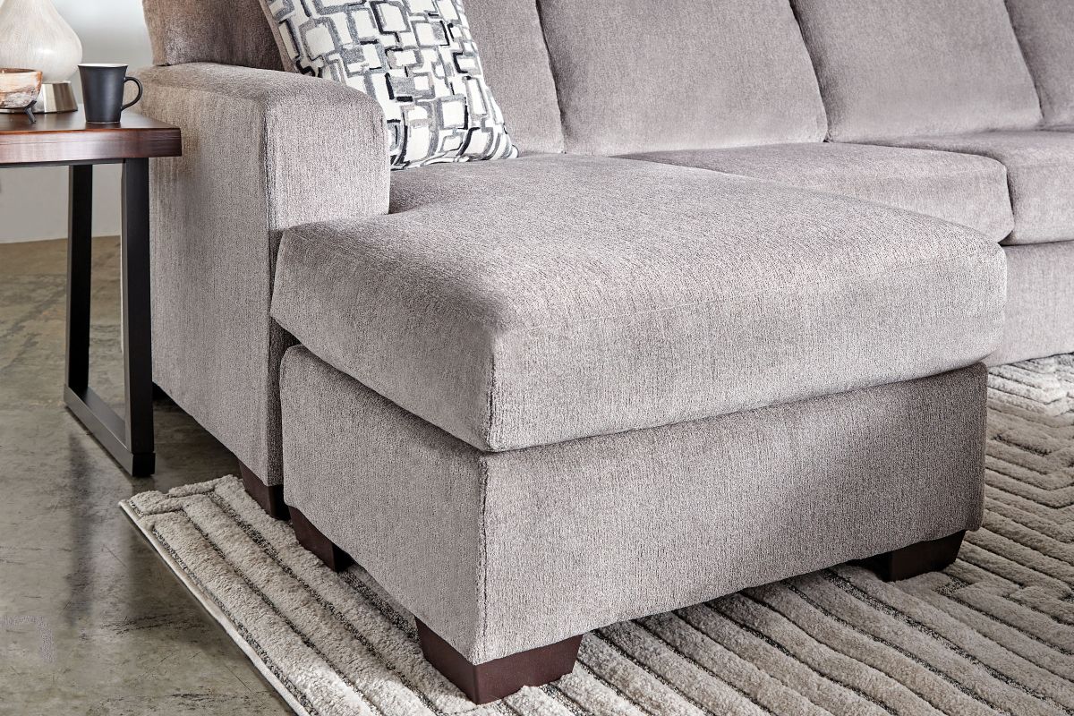 Presley Taupe 2-Piece Sectional with Left Arm Facing Chaise 8