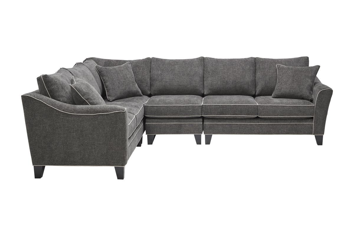 Demi Charcoal 4-Piece Sectional 3
