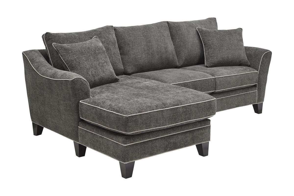 Demi Charcoal 2-Piece Sectional with Left Arm Facing Chaise 4