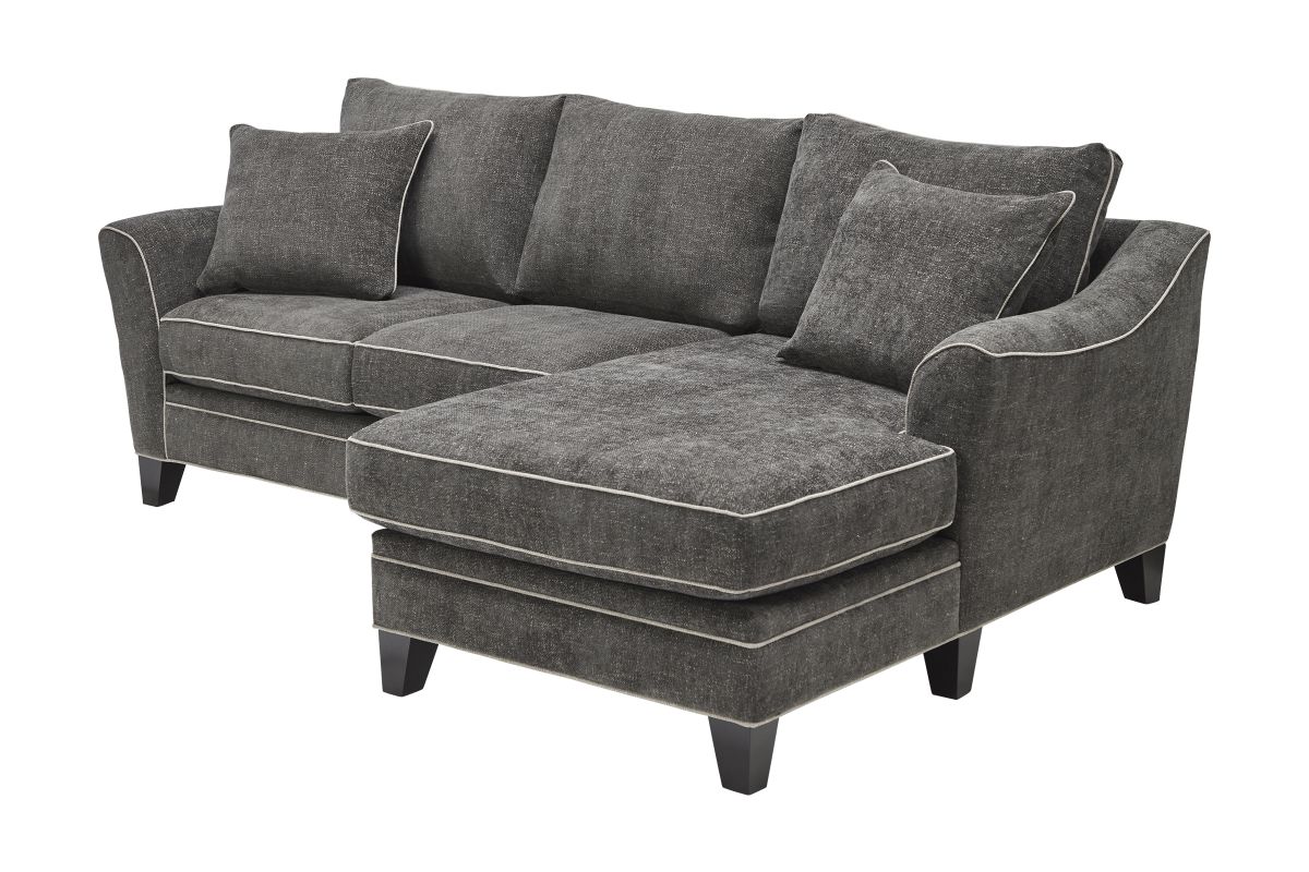 Demi Charcoal 2-Piece Sectional with Right Arm Facing Chaise 4