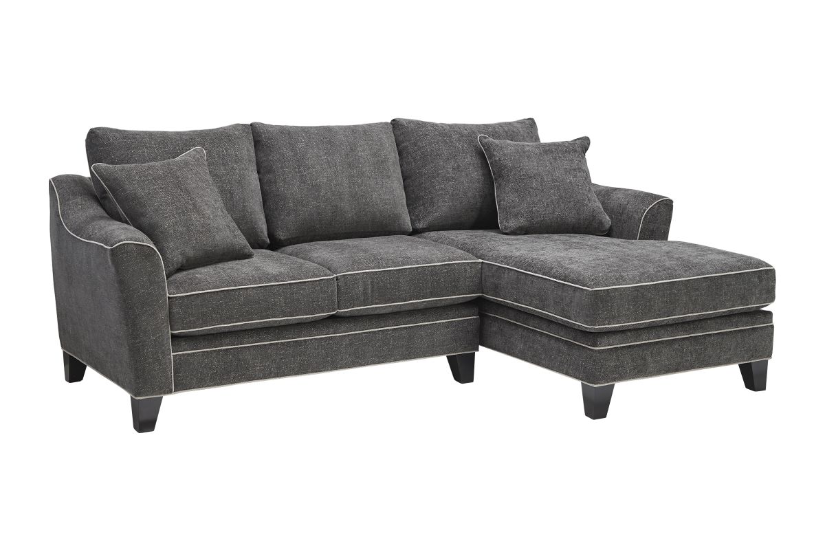 Demi Charcoal 2-Piece Sectional with Right Arm Facing Chaise 3
