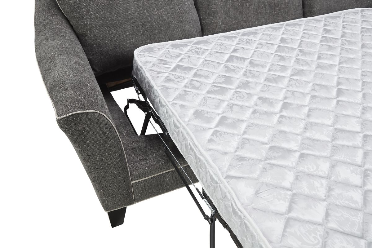 Demi Charcoal Queen Sleeper Sofa 5