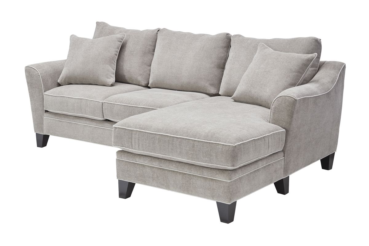 Demi Pebble 2-Piece Sectional with Right Arm Facing Chaise 4