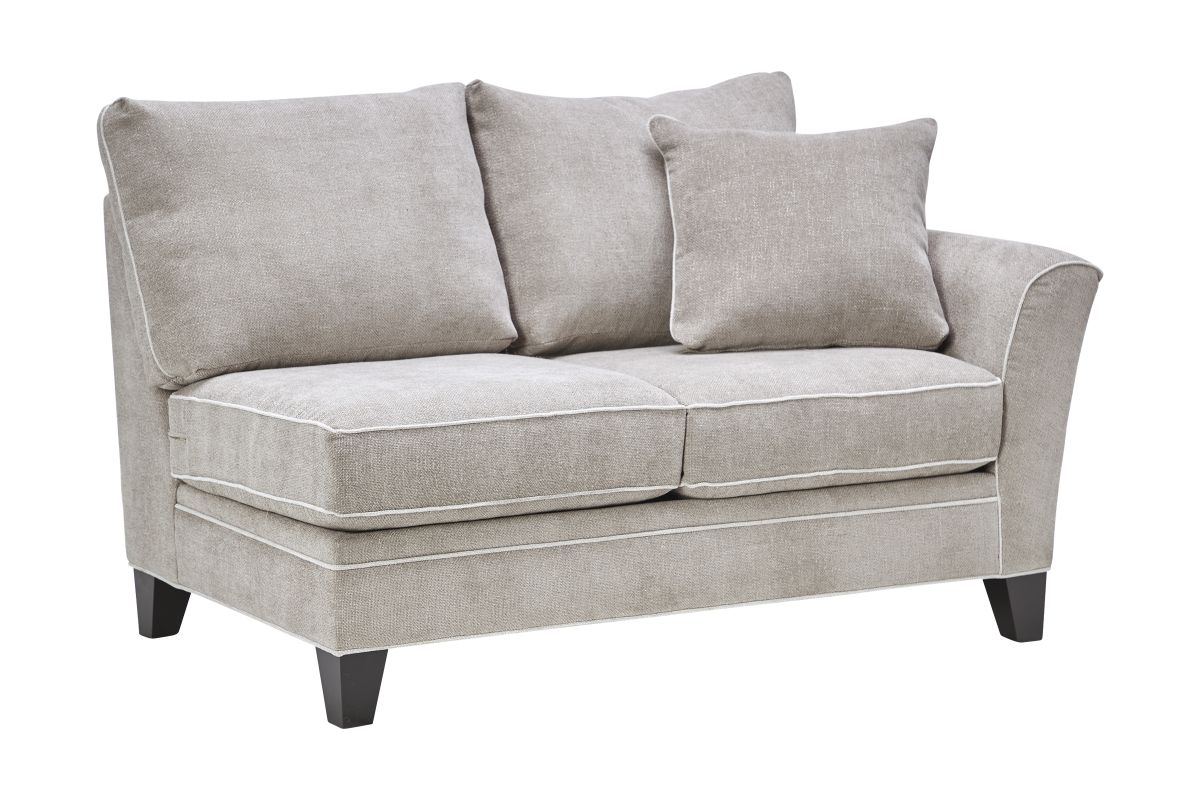 Demi Pebble 4-Piece Sectional with Left Arm Facing Chaise 7
