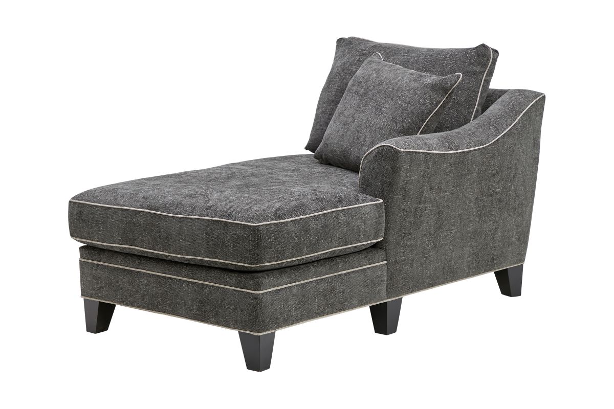 Demi Charcoal 3-Piece Dual Chaise Sectional 6