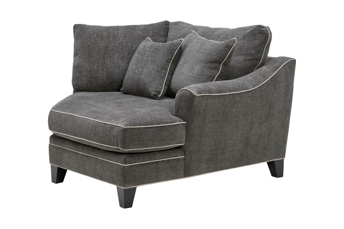 Demi Charcoal 3-Piece Sectional with Right Arm Facing Cuddler 6