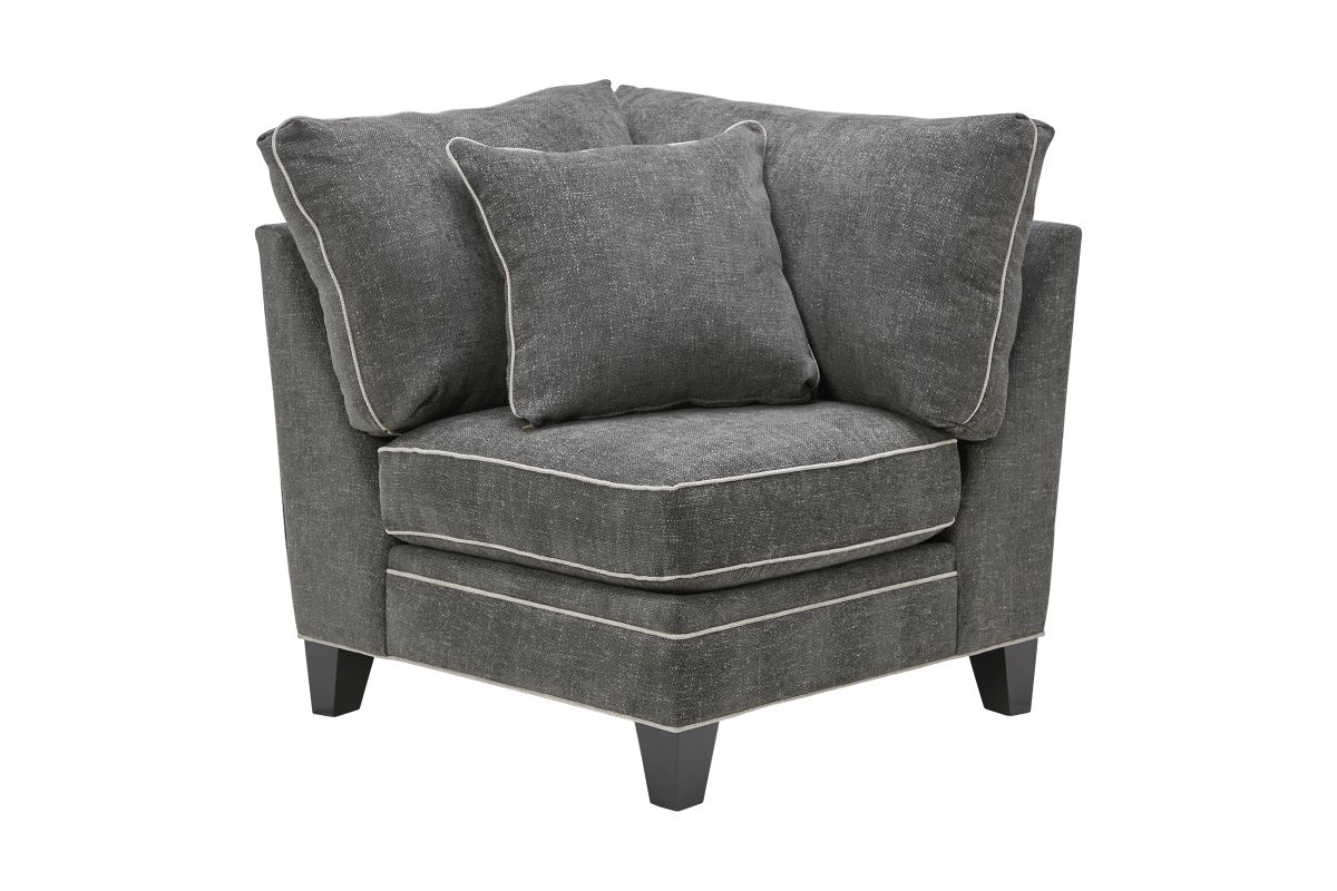 Demi Charcoal 4-Piece Sectional with Right Arm Facing Chaise 5