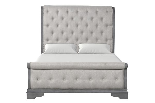Cascade Queen Upholstered Bed 