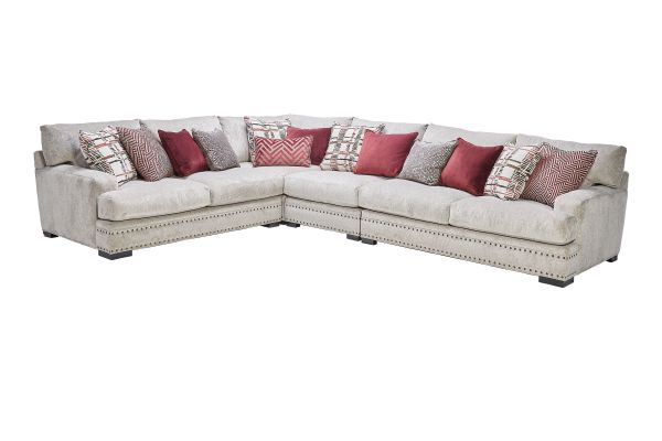 Bulova Linen 4-Piece Sectional