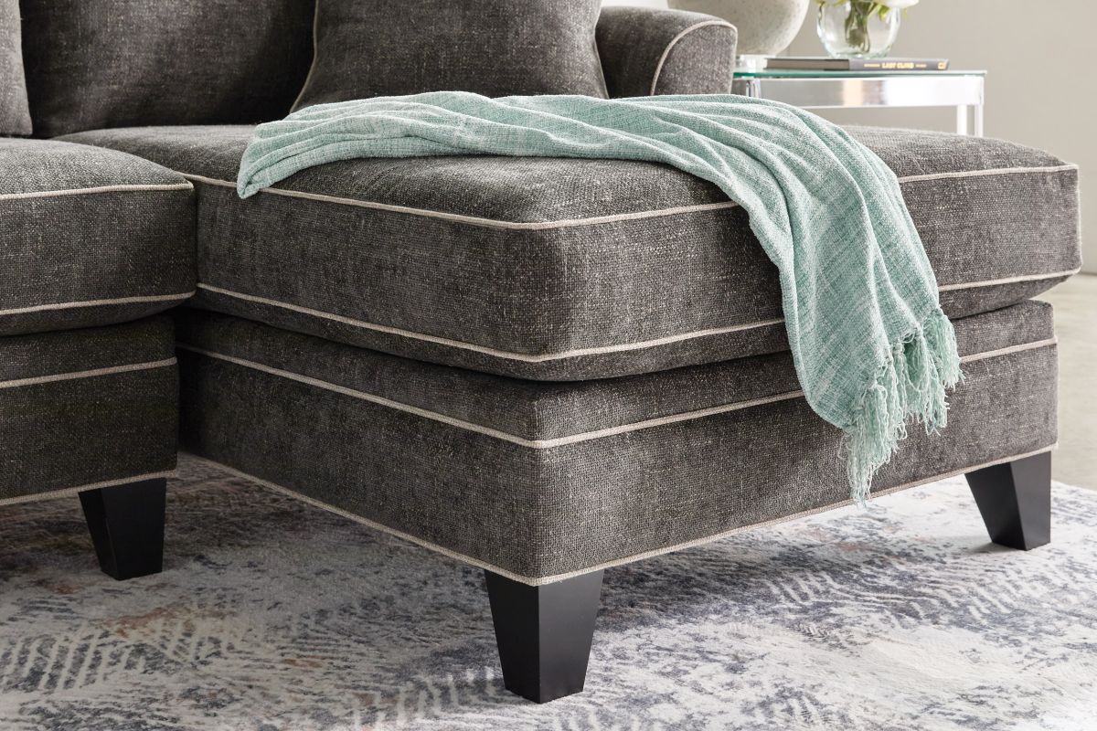 Demi Charcoal 2-Piece Sectional with Right Arm Facing Chaise 7