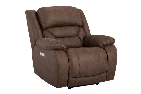 Bryer Brown Triple Power Recliner