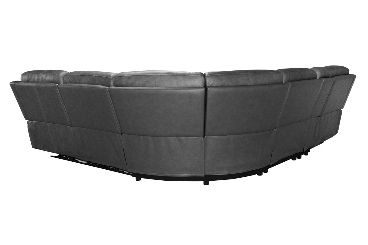 Linton by Flexsteel Grey 6-Piece Sectional  14