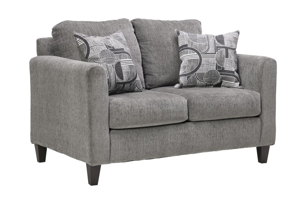 Sims Charcoal Loveseat 3