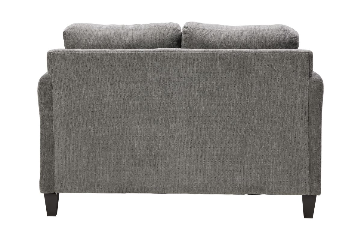 Sims Charcoal Loveseat 5