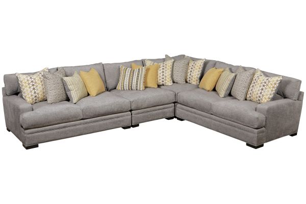 Bulova Grey 4-Piece Sectional