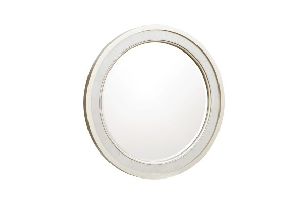 Zoey Round Beveled Mirror