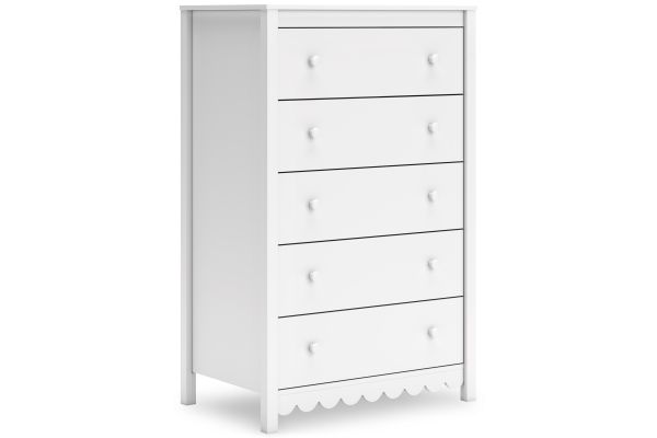 Hallityn Five Drawer Chest