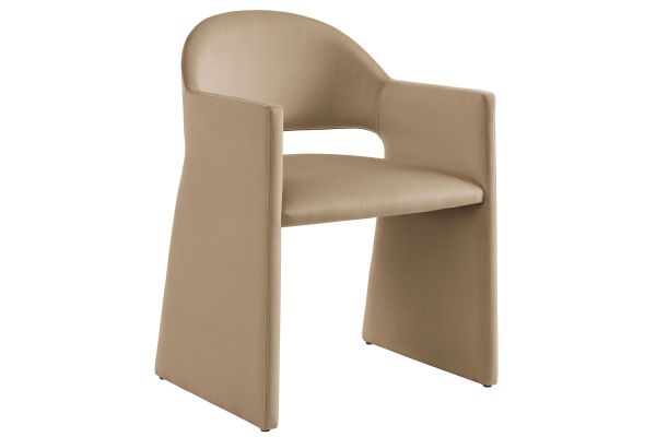Talia Performance Velvet Dining Armchair