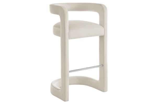Winslow Performance Velvet Bar Stool