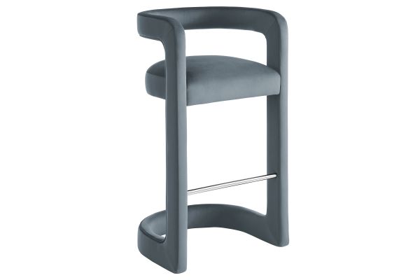 Winslow Performance Velvet Bar Stool
