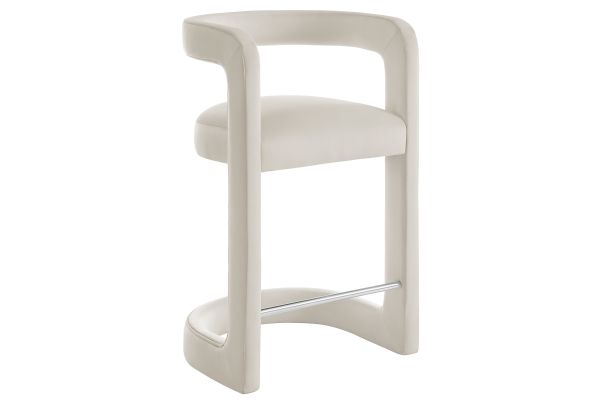 Winslow Performance Velvet Counter Stool