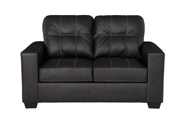 Henry Black Loveseat