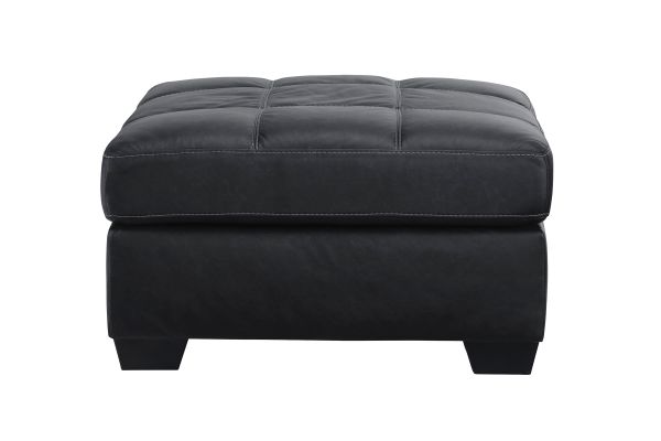 Henry Black Ottoman