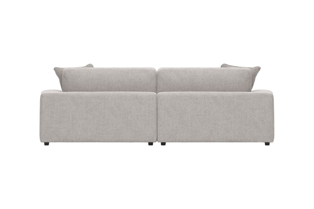 ModularThree Grey 2-Piece Loveseat 6