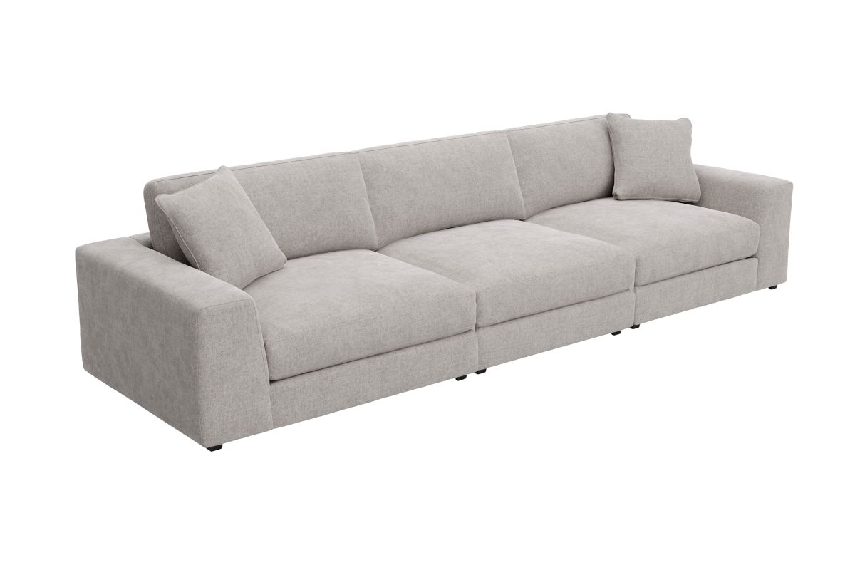 ModularThree Grey 3-Piece Sofa  3