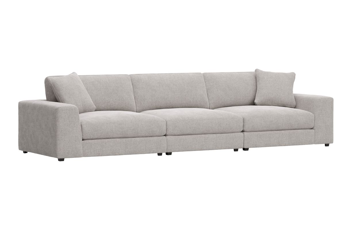 ModularThree Grey 3-Piece Sofa  4