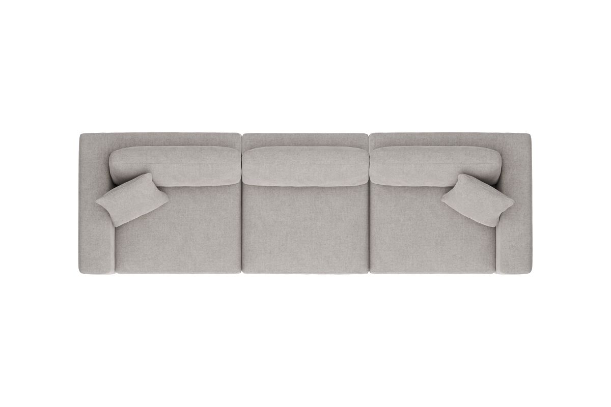 ModularThree Grey 3-Piece Sofa  7