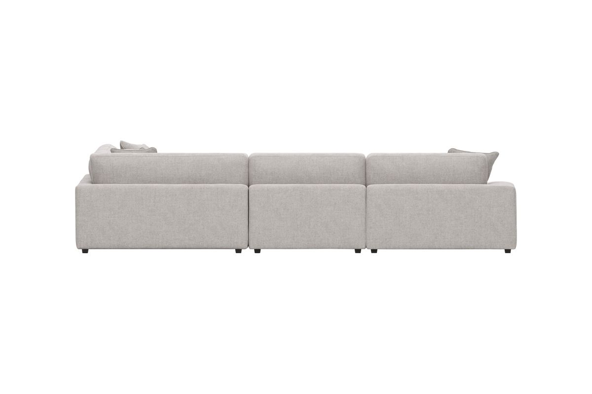 ModularThree Grey 5-Piece Sectional  6