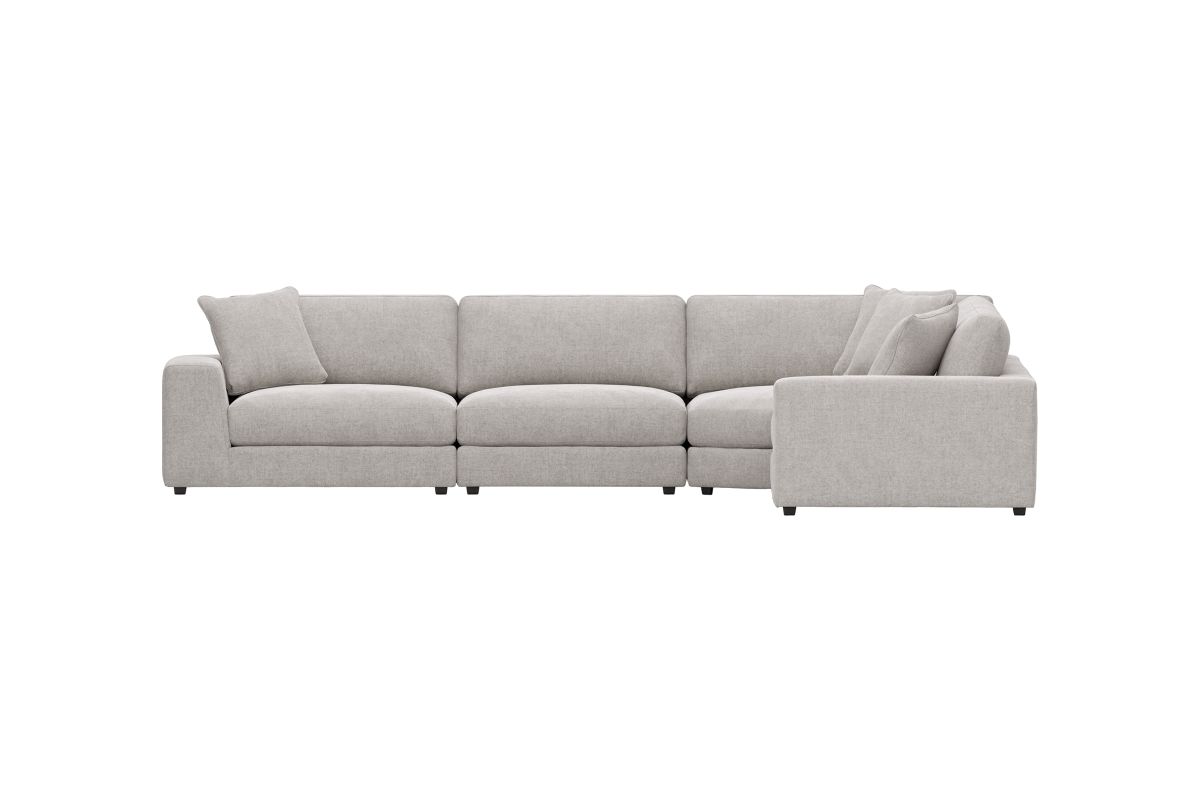 ModularThree Grey 5-Piece Sectional  5
