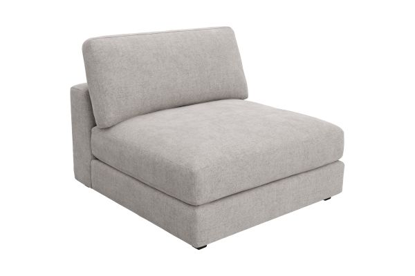 ModularThree Grey Armless Chair