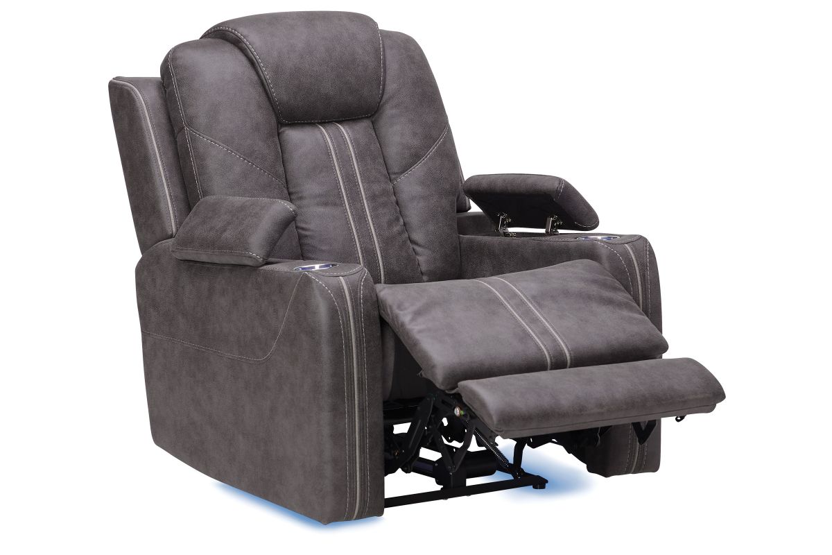 Maverick2 Grey Audio Triple Power Recliner 3