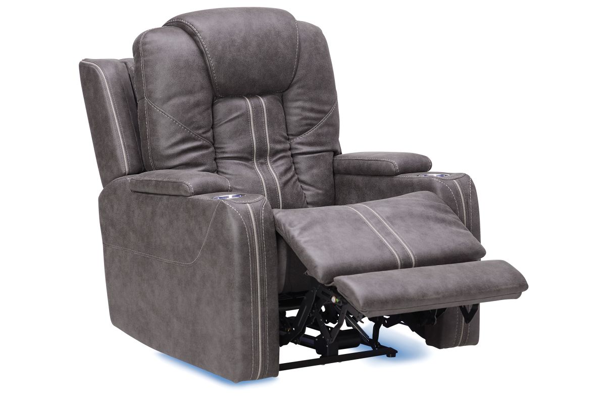 Maverick2 Grey Audio Triple Power Recliner 5