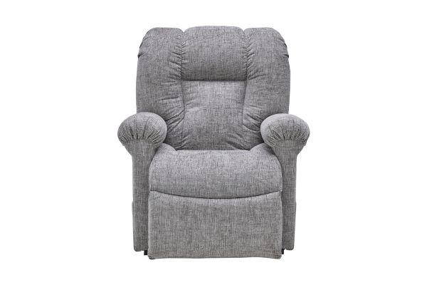 Noah Grey Dual Power Reclining Lift Chair with Heat & Massage