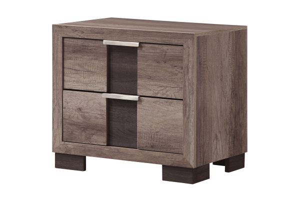 Zeller Grey Nightstand 