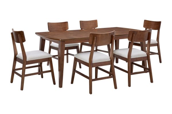 Conrad Extendable Table + 6 Chairs 