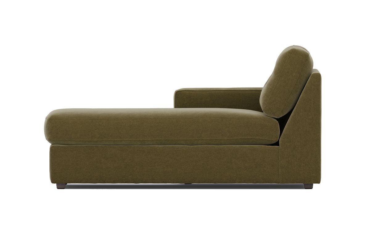 ModularOne Individual Pieces Moss Left Arm Facing Chaise 5