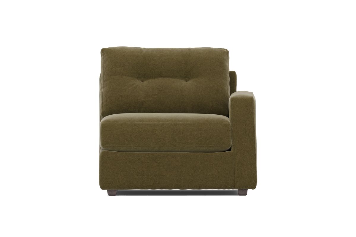 ModularOne Individual Pieces Moss Right Arm Facing Chair 3