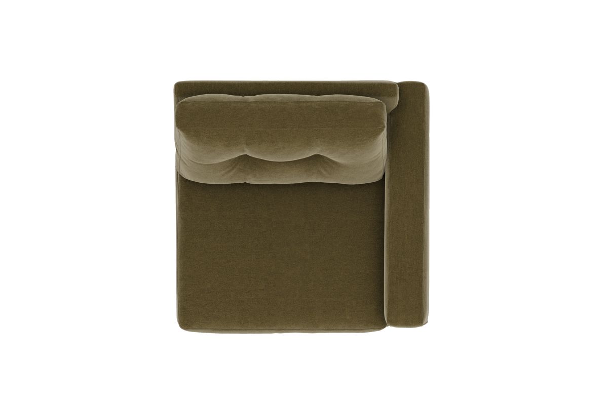 ModularOne Individual Pieces Moss Right Arm Facing Chair 6