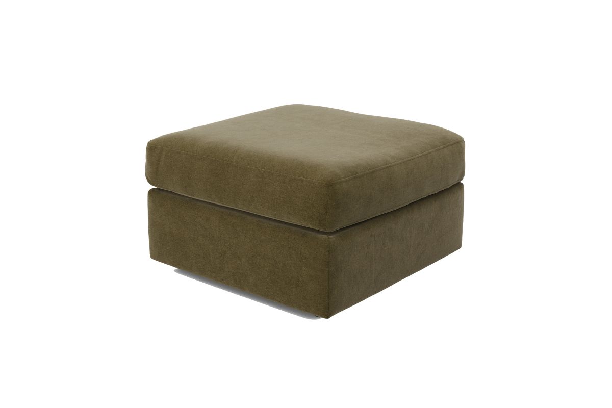 ModularOne Individual Pieces Moss Ottoman 3