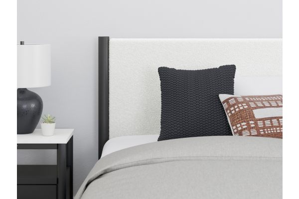 Cadmori King Upholstered Panel Headboard