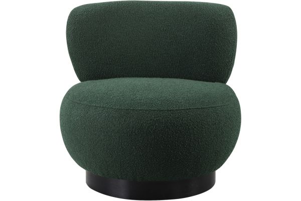 Calais Boucle Fabric Upholstered Accent Chair