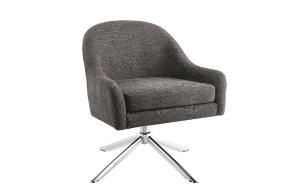 Topaz Granite Swivel Accent Chair